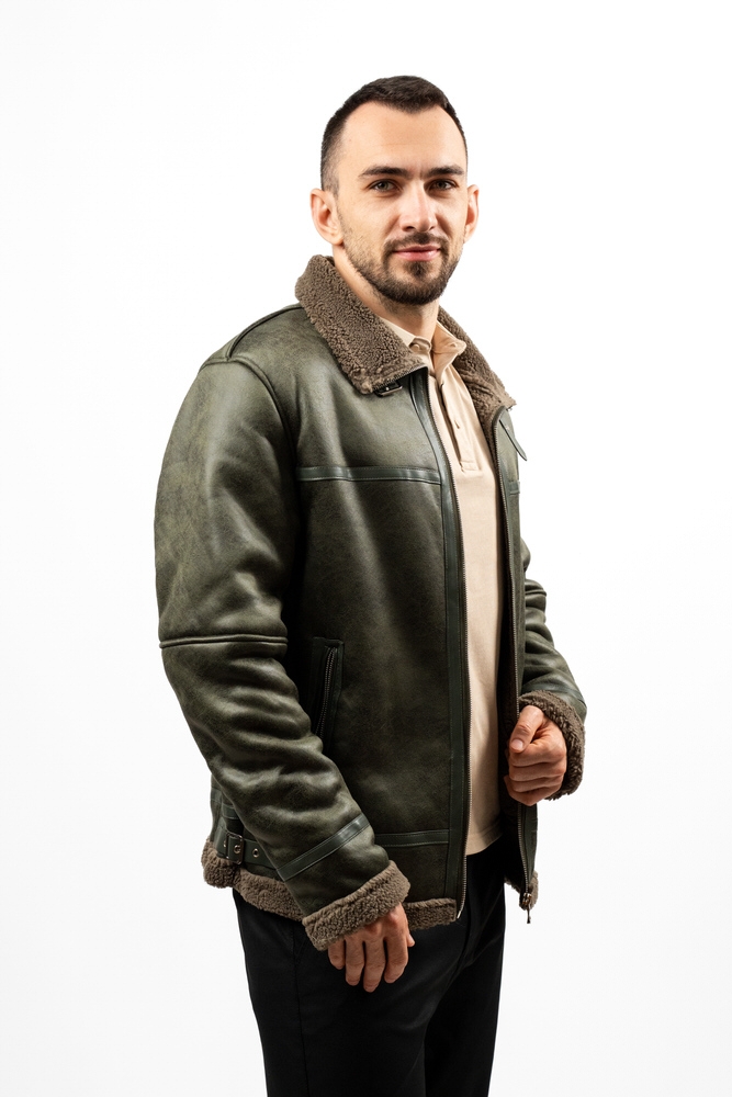 Imagine Geaca verde 8055