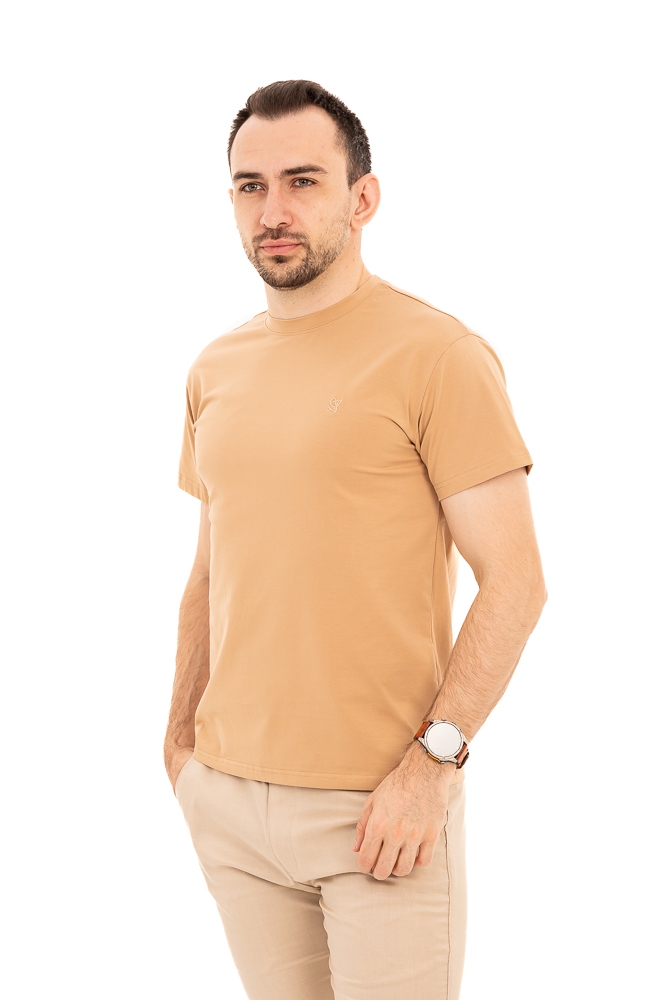 Imagine Tricou bej 1118-186