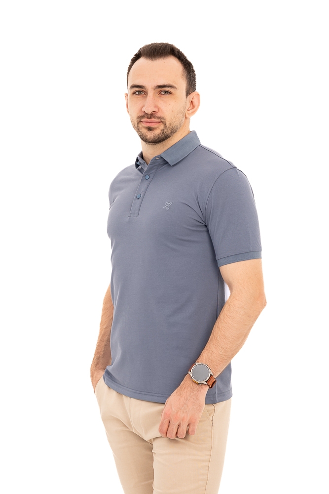 Imagine Tricou albastru pastel 23910-4