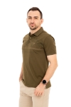 Imagine Tricou verde militar P26017S