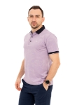 Imagine Tricou mov liliac cu flori P26016S