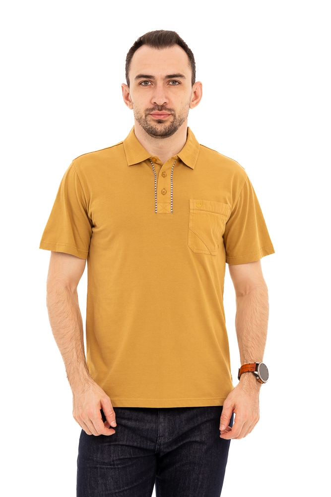 Imagine Tricou galben mustar 6613