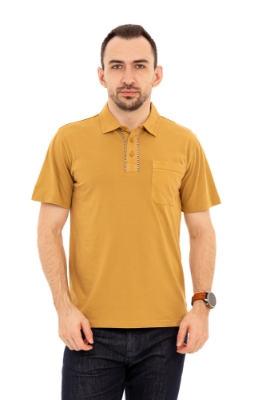 Imagine Tricou galben mustar 6613