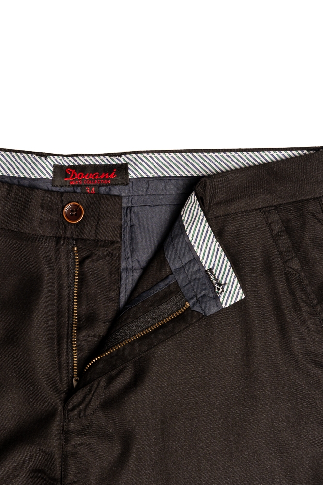 Imagine Pantalon regular negru R722-96