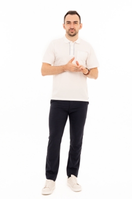 Imagine Pantalon slim bleumarin S716-8
