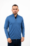 Imagine Pulover albastru denim L8801-2