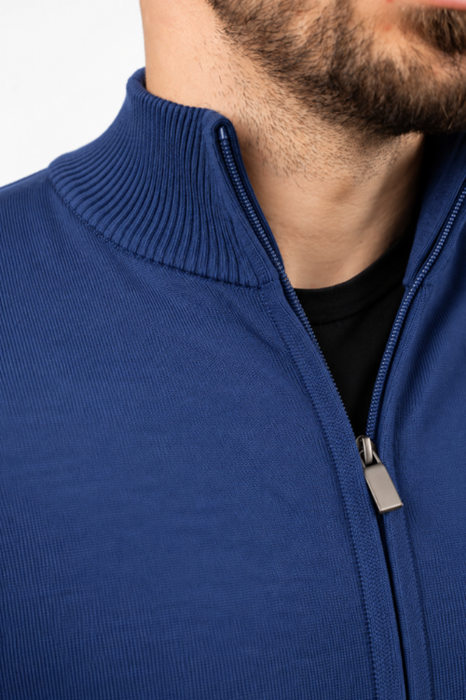 Imagine Pulover albastru indigo L8801-4