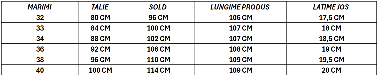 Size Guide